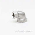 Custom investment casting stainless steel reducing coupling